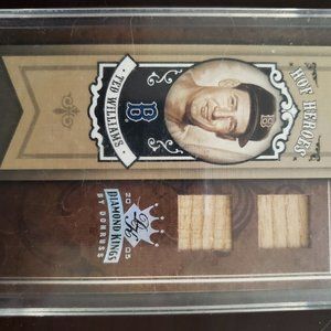 Ted Williams HOF Heroes Baseball Bat Card